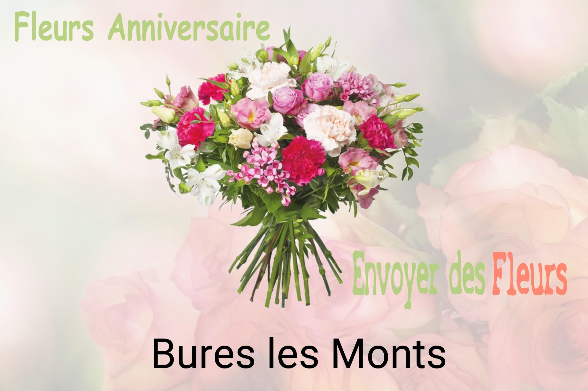 Bouquet de fleurs d’anniversaire livré à Bures-les-Monts