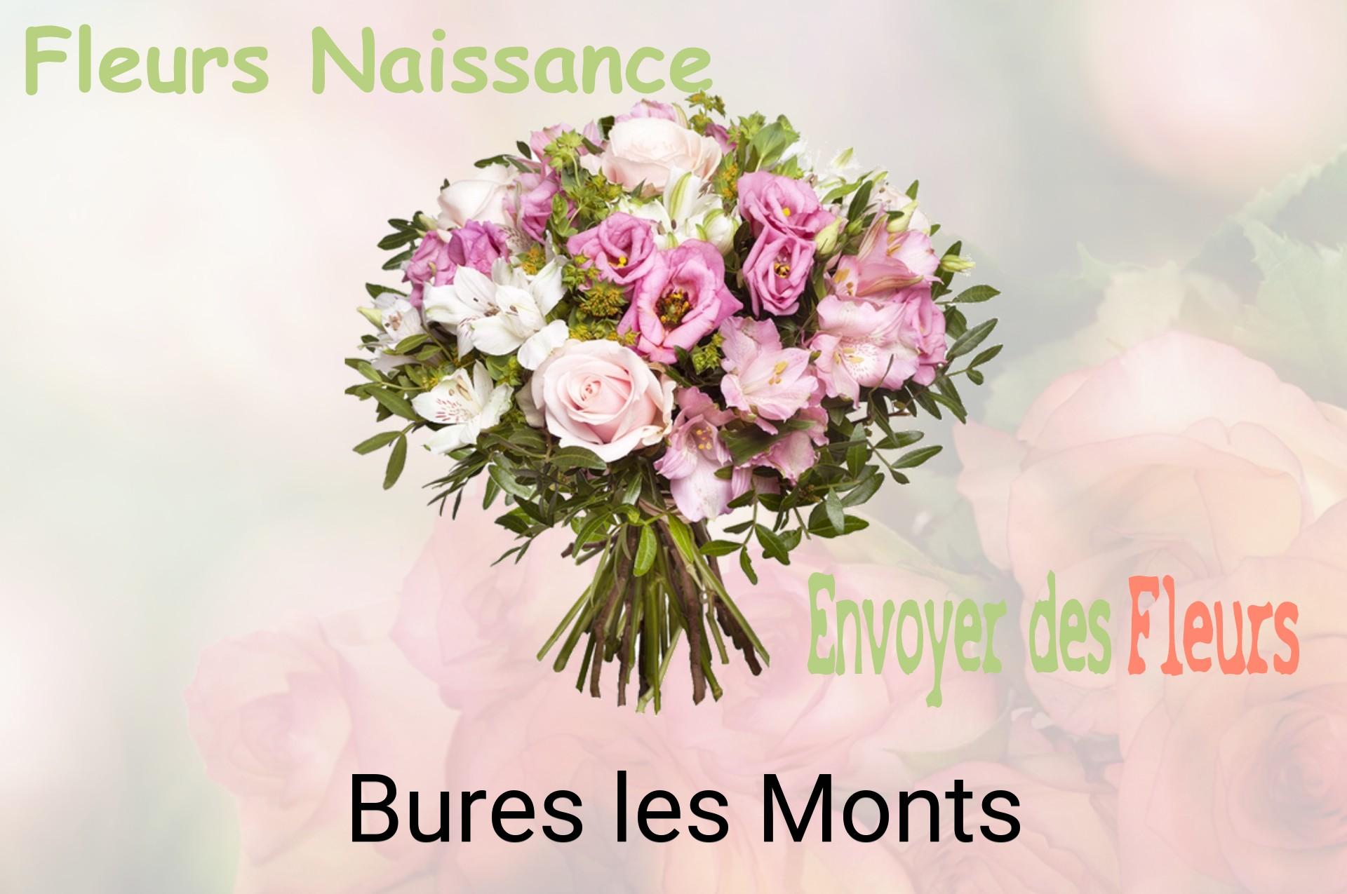 Bouquet de fleurs de naissance livré à Bures-les-Monts