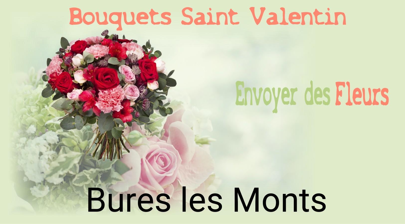 Roses de Saint-Valentin livrées à Bures-les-Monts